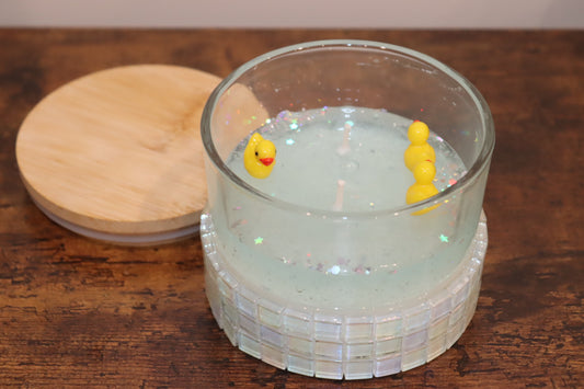Rubber Duckie Candle (with tile) 12oz